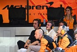 Beckham fieberte vergeblich in McLaren-Box