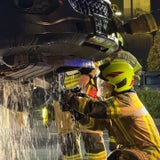Flughafen graz fahrzeugbrand