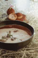 Cappuccino vom Rotkraut
