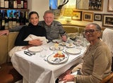 Boris Becker mit Gattin Lilian und deren Großmutter Nemy