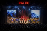 „Falco meets Amadeus“ bringt die Stadthalle zum Glühen