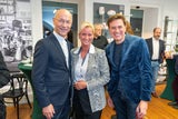 Toni Faber mit seiner Gefährtin Natalie Nemec und Robert Steiner