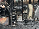 Brand Donauinsel