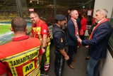 Polit-Prominenz bei EM-Qualispiel Österreich gegen Belgien