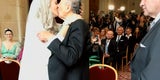 Richard Lugner und Simone: Der Kuss