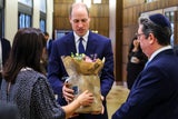 Prinz William erhielt einen Blumenstrauß für seine Gattin Kate
