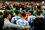 Blutige Schlacht zwischen Messi und Brasilien
