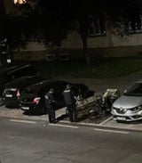 Gruppe bewaffneter Männer zieht durch Wien-Brigittenau