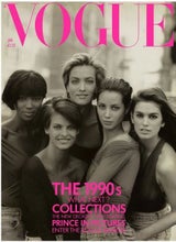 Jänner-Ausgabe 1990. Star-Fotograf Peter Lindbergh († 74) setzte die Traumfrauen in Szene. Damals dabei: Tatjana Patitz († 56).