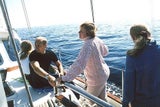 Von links: Katerina, Wladimir, Ljudmila und Maria im Jahr 2002