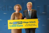 Ansturm auf blau-gelben Pflegescheck
