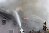 Brand eines Mehrfamilienhauses im Zentrum von Altenmarkt im Pongau