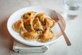 Haselnuss-Ravioli laktosefrei.