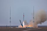 Start der chinesischen Zhuque-2-Rakete, die nur von Methan angetrieben wird