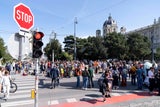 Großprotest der Klima-Kleber in Wien