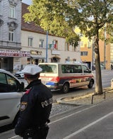 Brand in Wien-Floridsorf