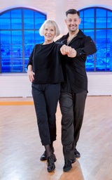 Heilwig Pfanzelter mit Florian Gschaider