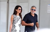 Amal und George Clooney