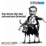 Kickl verhöhnt Regierung auf Facebook mit Karikaturen