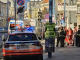 Brand in Wien-Floridsorf