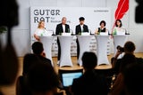 "Guter Rat": Die Mitglieder Elisabeth Klein, Dietmar Feurstein, Kyrillos Gadalla, Angelika Taferner und Projektleiterin Alexandra Wang (v.l.)