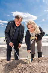 Richard Lugner und Bienchen Simone