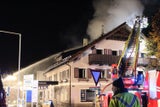 Brand eines Mehrfamilienhauses im Zentrum von Altenmarkt im Pongau