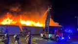 Großbrand: Billa-Filiale in Breitenfurt bei Wien in Flammen