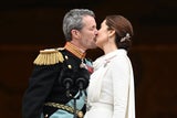 Frederik und Mary bei der Krönung