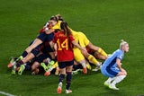 Frauen-WM England Spanien