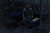 Ukrainische Soldaten in Bachmut