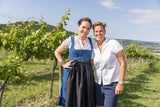 Eva Pölzl und Michaela Dorfmeister