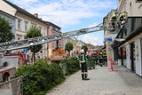 Maibaum umgestürzt
