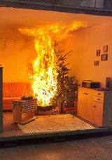 Christbaum Feuer