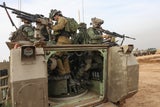 Israelische Truppen an der Grenze zu Gaza
