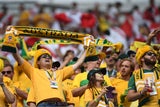 Die Australier unterstützten ihre "Matildas" lautstark