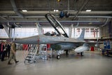 Ukraine-Präsident Selenskyj besucht die dänische Luftwaffe