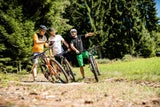 Moutainbiken ist in der schönen Region ein Hit.