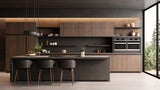 Dunkles Holz wirkt besonders edel und elegant.