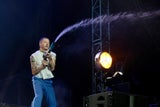 US-Rapper Macklemore bei seinem Auftritt am Frequency Festival 2023