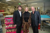 Sharon Stone mit Sohn Laird und Karl Guschlbauer