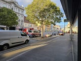 Brand in Wien-Floridsorf