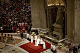 Papst Franziskus Weinachtsmette