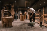 Der Sandspielplatz für Indoor-Spaß bei jedem Wetter.