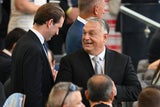 Nach Anklage: Kurz bei Orban in Budapest
