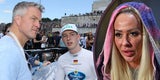 Ralf, David und Cora Schumacher