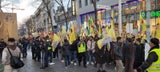 Kurden-Demo auf Mariahilfer Straße