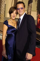 Matthew Perry und Rachel Dunn im Jahr 2004