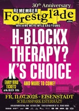 oe24 holt das Kultfestival Forestglade zurück. Mit Therapy? und H-Blockx