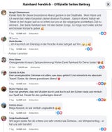 Fan-Reaktionen zu Rainhard Fendrich